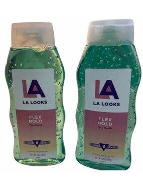 New 2 LA Looks Flex Hold Level 8
Hold Alcohol Free Hair
Gel 20oz New